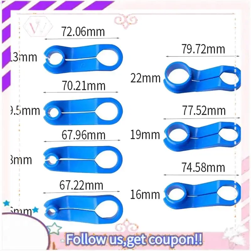 A76T-AC Strumento di disconnessione della linea del carburante Kit di tubi flessibili di raccordo a disconnessione rapida della linea del carburante universale Strumento di rimozione del tubo del radiatore dell'olio