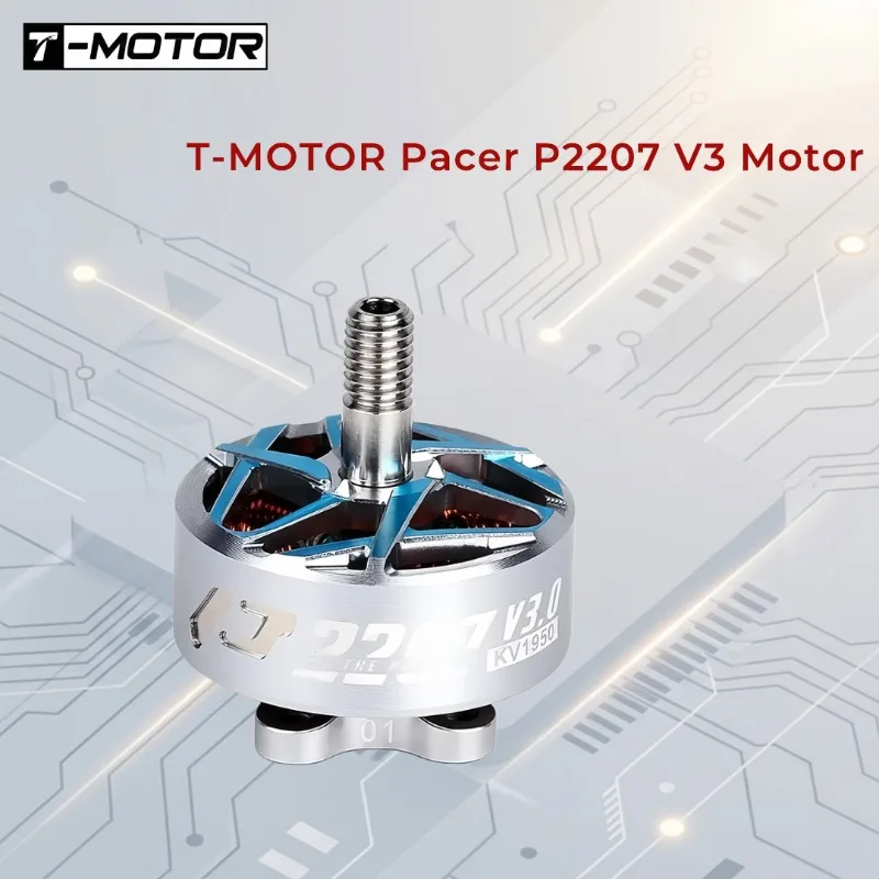 

Бесколлекторный двигатель T-MOTOR Pacer P2207 V3 2207 2550KV 4S 2080KV 1950KV 1750KV 6S для FPV-дронов, фристайла, Juicy Sbang, запчасти для DIY-сборки