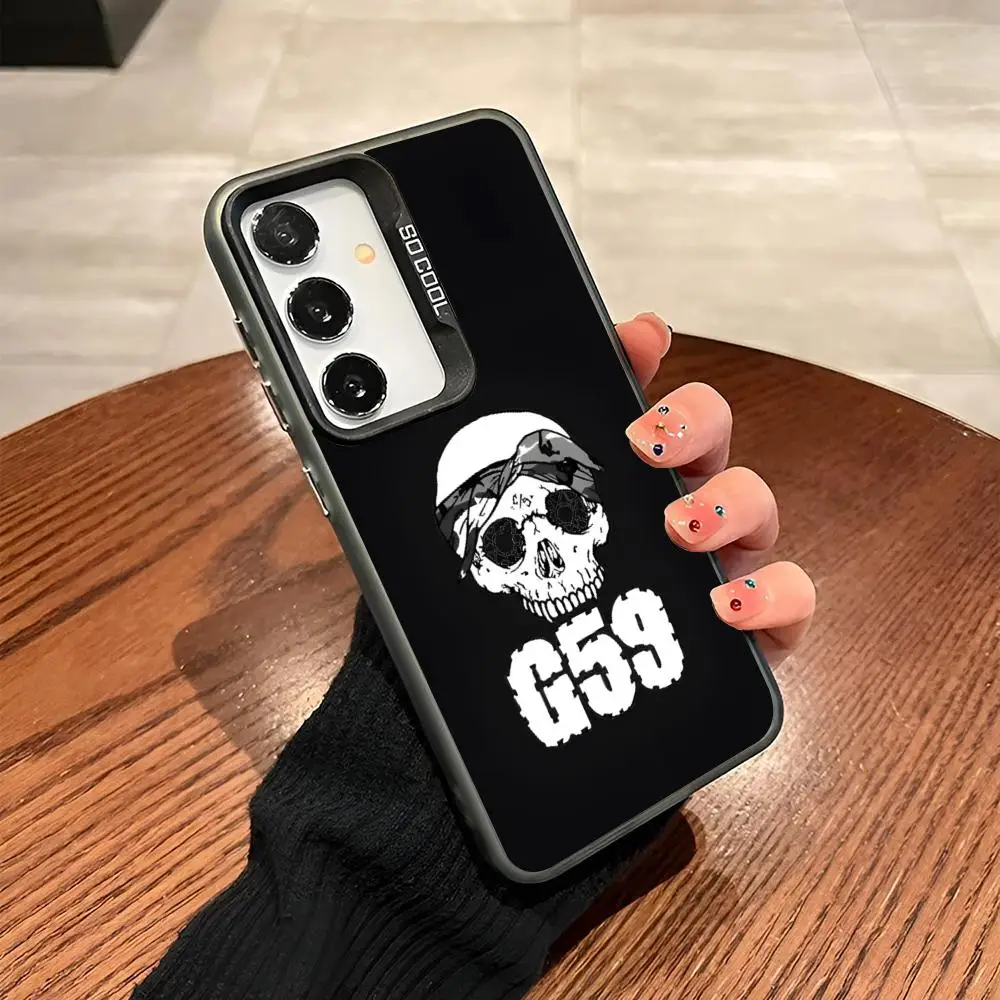 Suicideboys G59 Phone Case For Samsung Galaxy S24 S23 S22 S21 S20 Note20 Ultra Plus Fe Colored Silver Cover