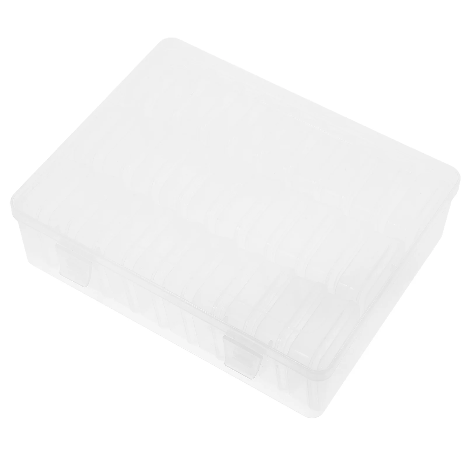 

1Set Transparent Storage Box Large Capacity Organizer Crafts Beads Jewelry Desktop Clear Container Case Crafts Storage Box