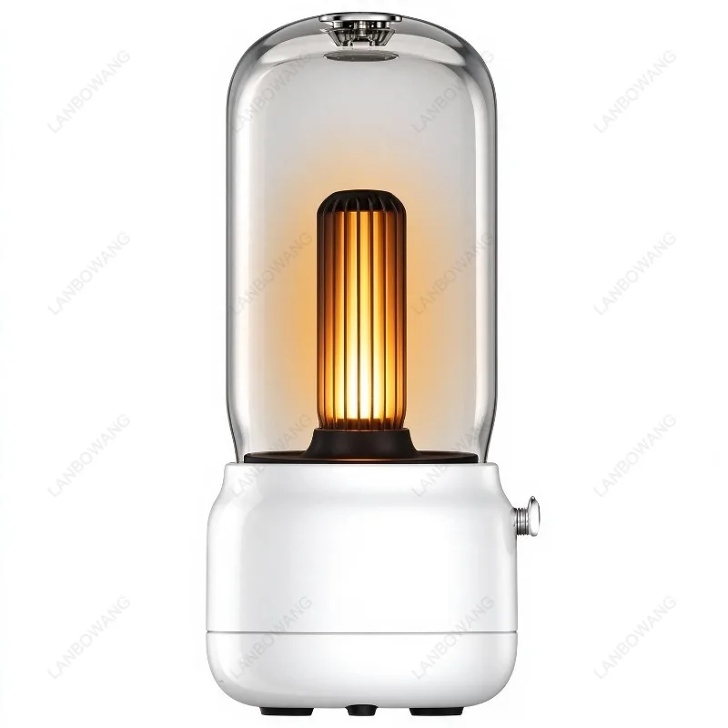 Intelligent LED Candle Light Creative Table Lamp Desktop Night Atmosphere Lighting Holiday Gift Decor