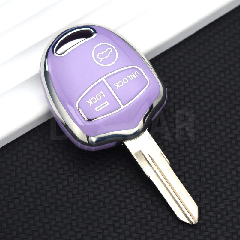 

For Mitsubishi Lancer EX Evolution Grandis Outlander Triton Pajero ASX 2 3 Buttons TPU Car Key Case Cover Shell Fob Accessories