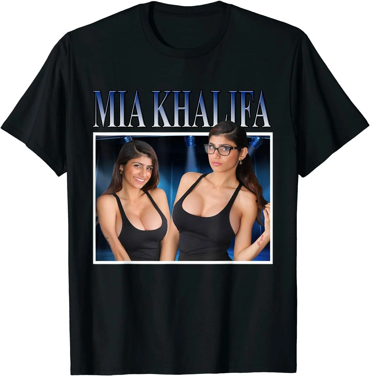 I Love White Mia Art Khalifa Lebanese Essential Webcam Model T-shirt Size M-5XL