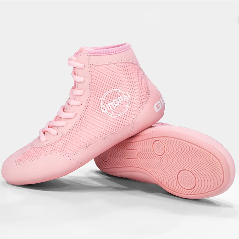 Professionelle Wrestling-Stiefel für Männer und Frauen, 5 Farben, Boxschuhe, rutschfeste Sneakers für Paare, atmungsaktive Wrestling-Stiefel für Herren