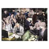 Fansmade New Arrive 2025 Lezhin Comics Lezhin Season’s Greetings Team Lezhin All Staff Police Poster
