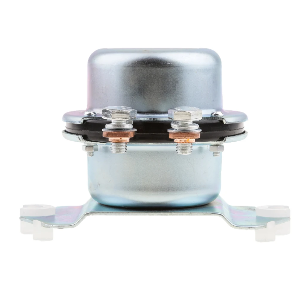 Relay Charge Auxiliary Battery 12V 300A Continuous Duty Solenoid Battery Isolator for Golf Carts and Industrial Machines