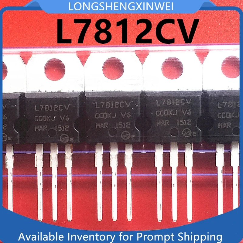 1PCS New Original L7812CV 1.5A Three Terminal Voltage Regulator Circuit+12V TO-220 in Stock