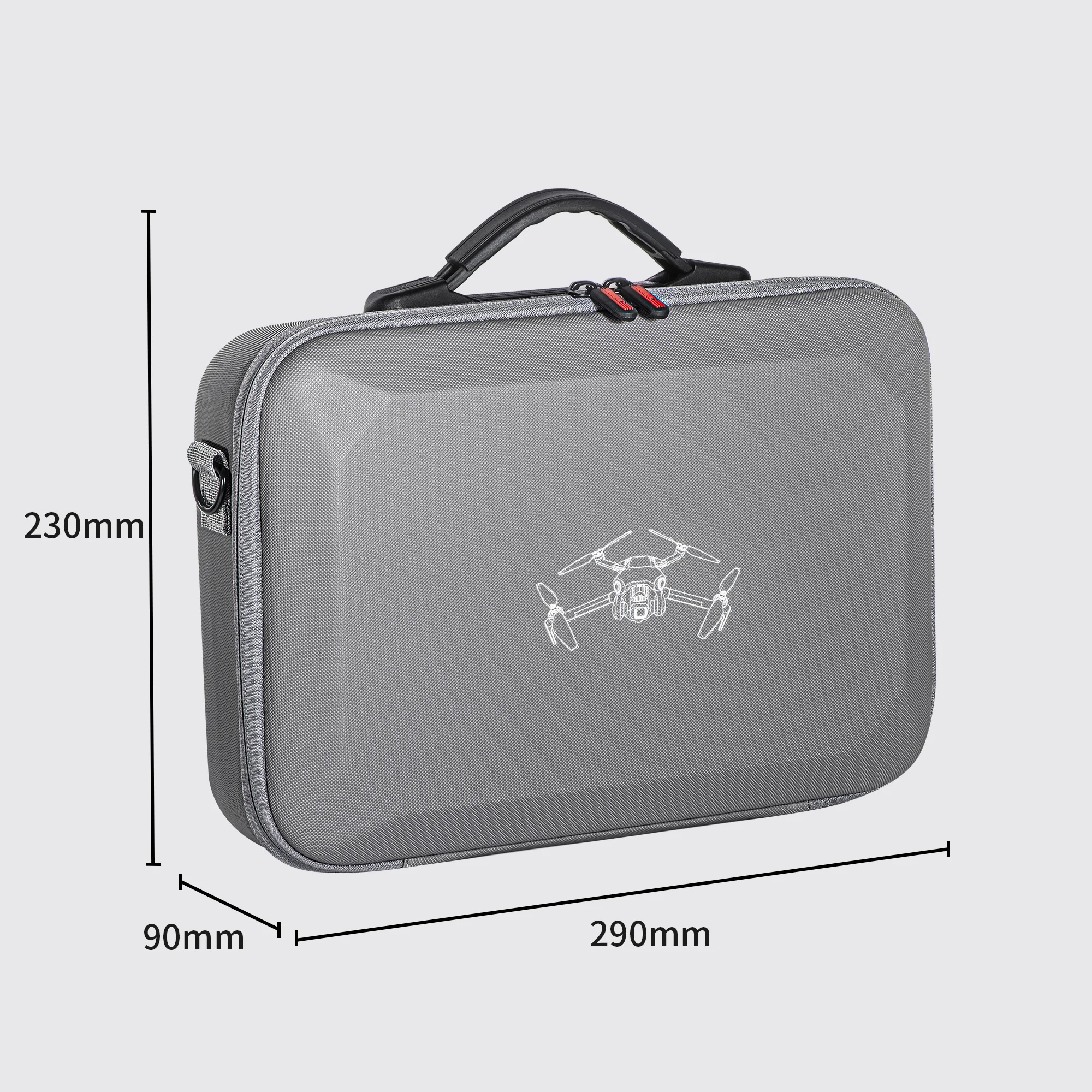 Étui de transport portable pour contrôleur RC2/SEE, sac de rangement, sac à main étanche pour DJI Mini 4 Pro Drone, boîte d'accessoires