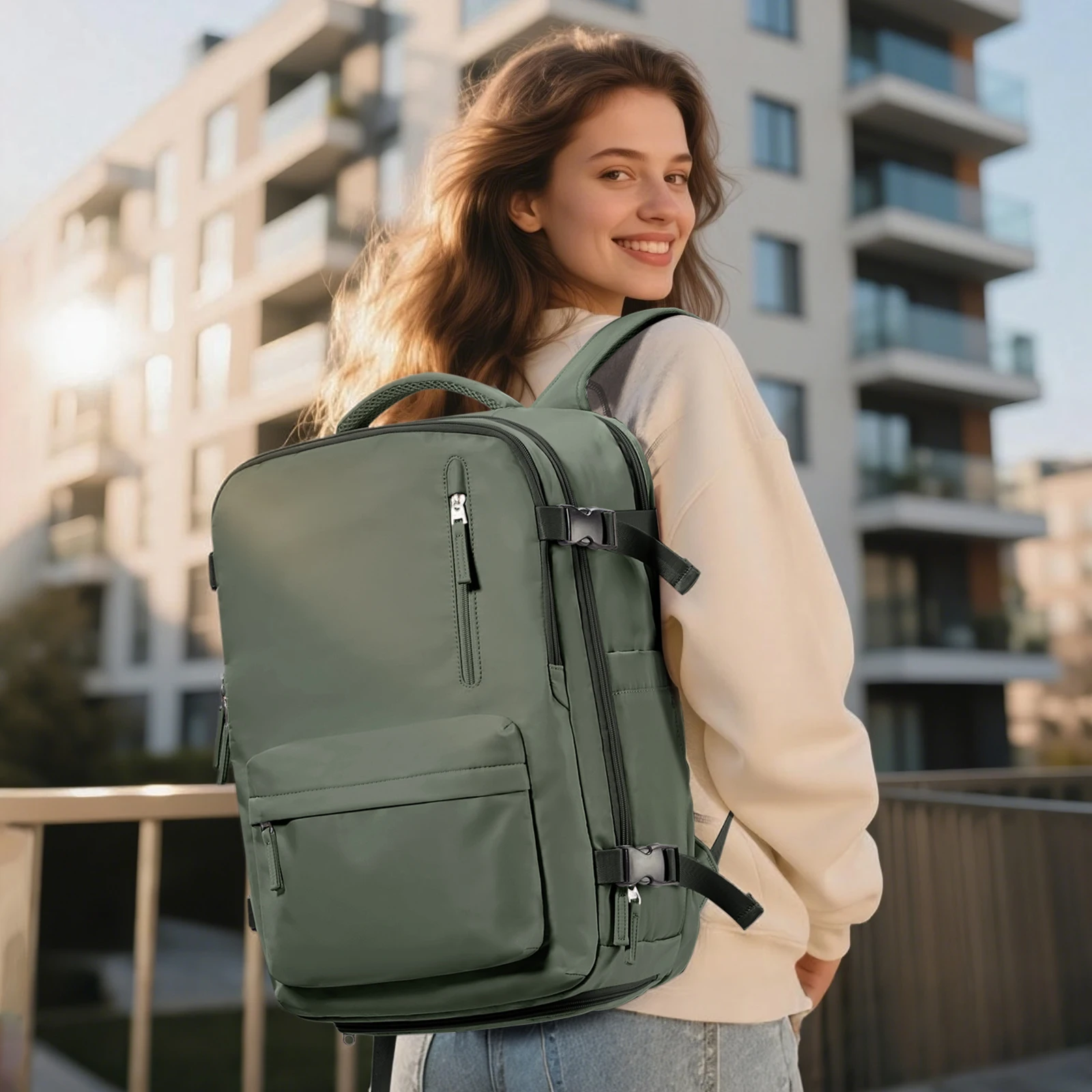 اليد الأمتعة Ryanair 40x30x20 wizz الهواء المقصورة حقيبة الرجال الهواء فراغ ضغط على ظهره محمول على ظهره ، فراغ صندوق تخزين ملابس حقيبة