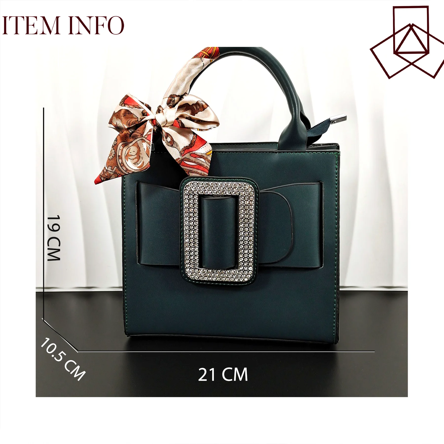 2024 African Fashion Women's DK.Green Sandals With Square Fine Clutch Bag Italian Design Casual Style Shoes And Bag Set