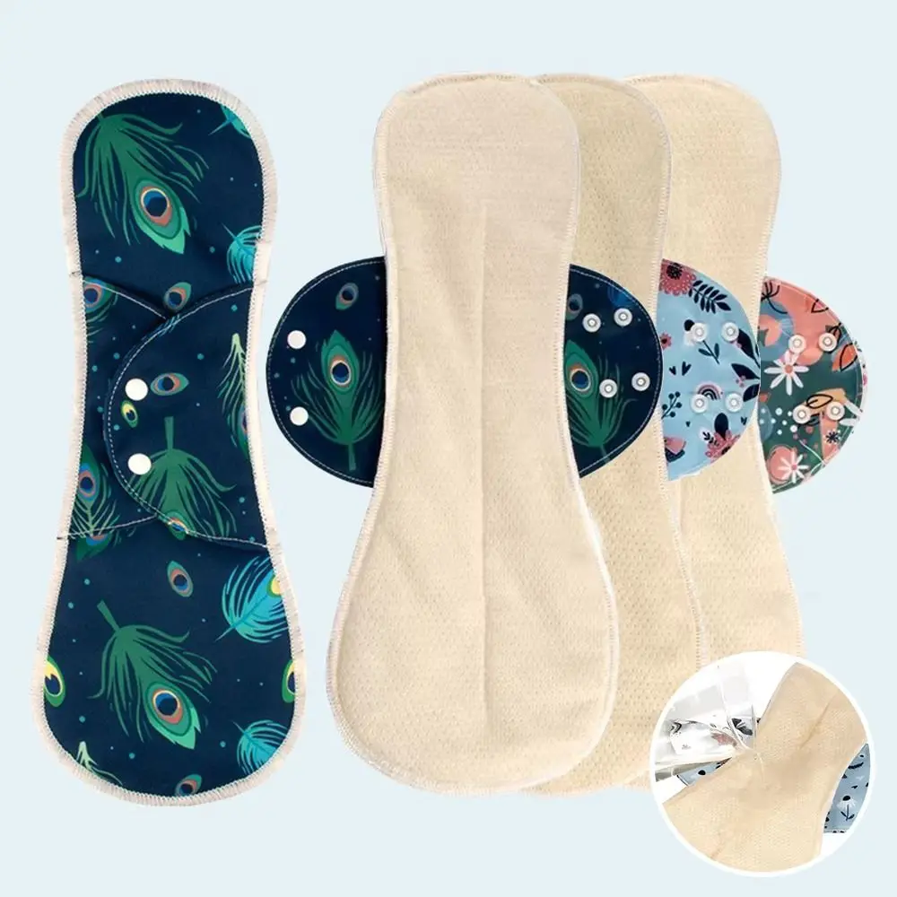 Reusable Monthly Absorbent Menstrual Ecological Cloth Pads Female Hygiene Washable Panties Elderly Prevent Urine Leakage