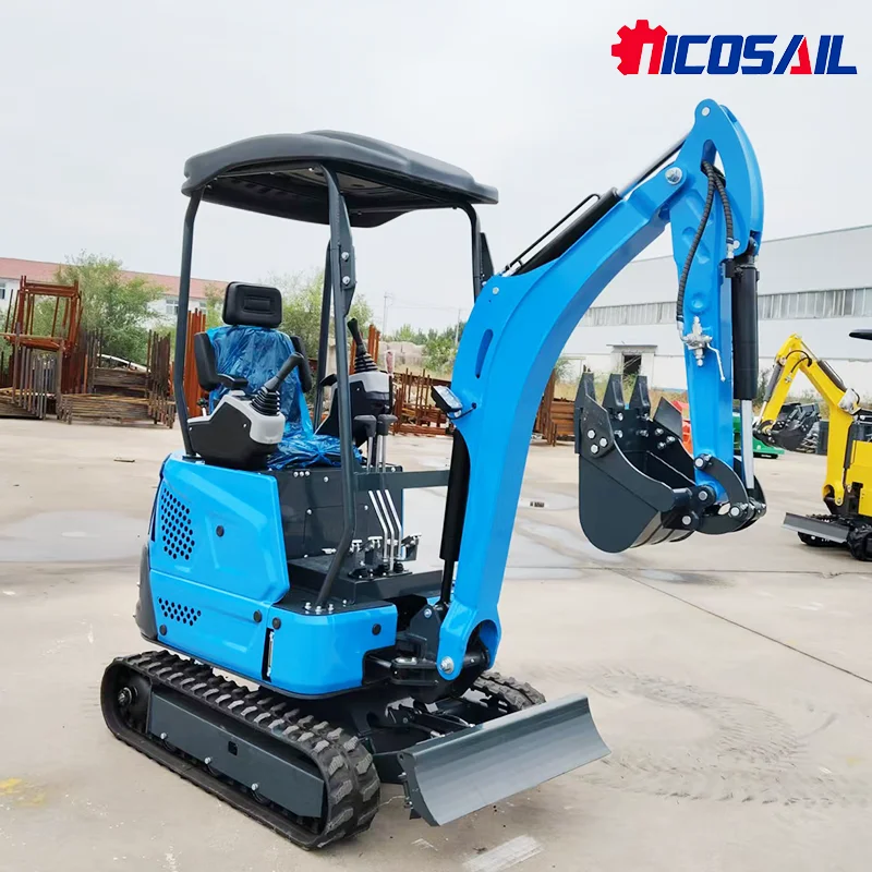 

Nicosail Hydraulic Crawler Small Digger 1.8 Ton Mini Excavator for Farm Work Use 2.0 t Small Excavator Machine
