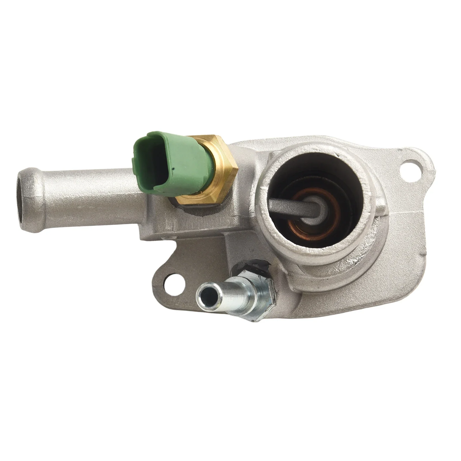 Piezas de refrigeración de motor de coche, carcasa del termostato del motor, características de rendimiento estables, adecuadas para múltiples modelos para Fiat 500