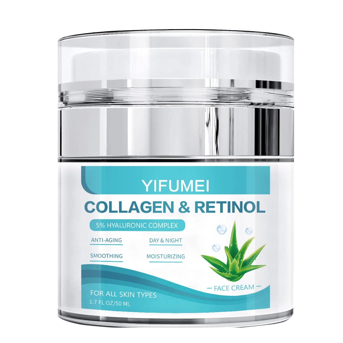 

Collagen Retinol Anti Aging Deep Moisturizing Smoothing Firming Tightening Moisturizer Lotion 5% Hyaluronic Complex Face Cream
