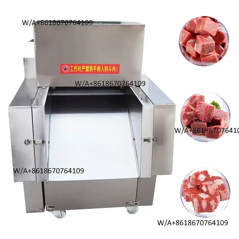 New Commercial Frozen Meat Cutting Block Machine Chicken Dicing Machine