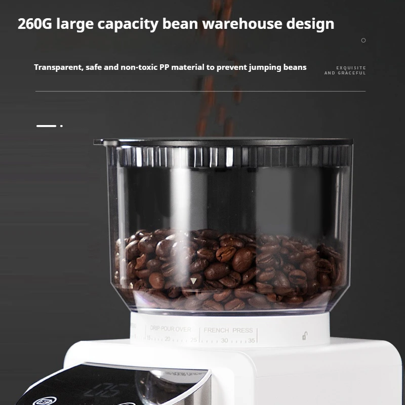 QL-M260 coffee bean grinder grinder hand brewing Italian grinder household small electric grinder