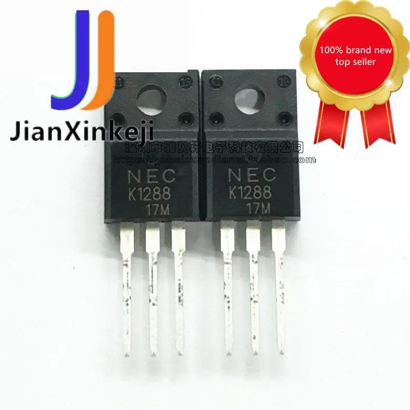 

10pcs100% orginal new 2SK1288 K1288 N channel 100V 15A field effect MOS tube straight plug TO-220F in stock