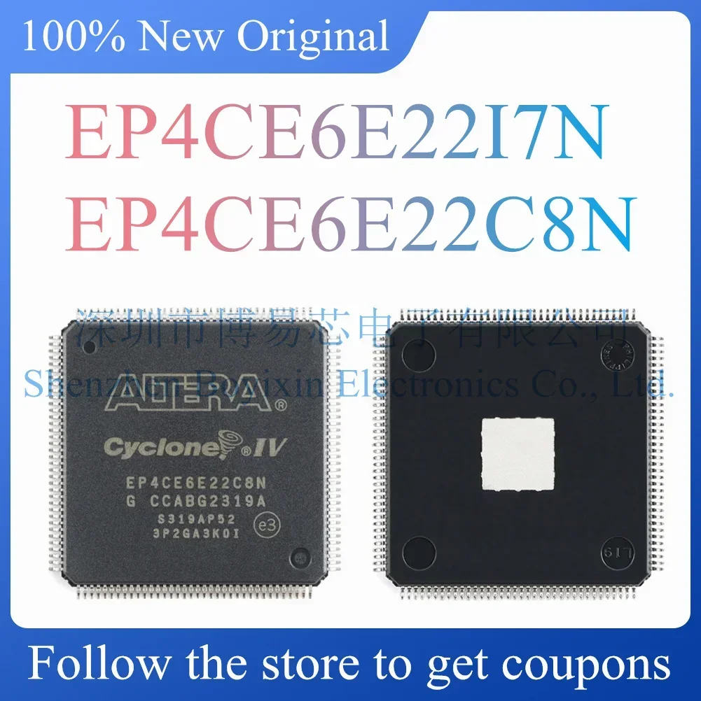 

NEW EP4CE6E22I7N EP4CE6E22C8N Original Product.