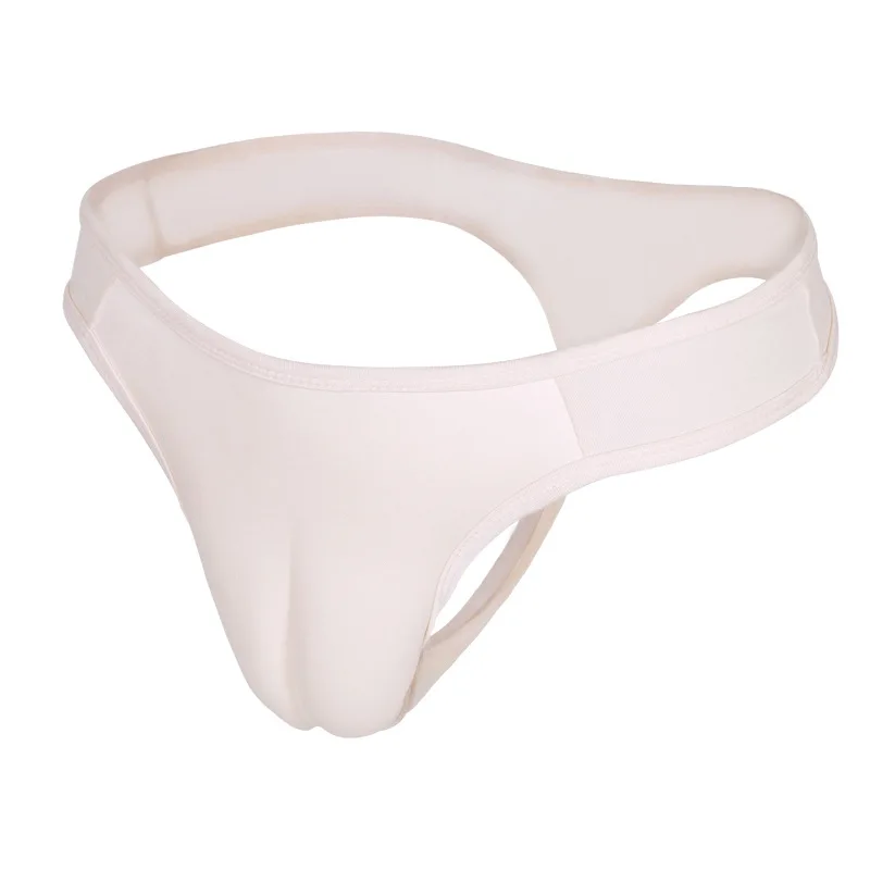 Mens Fake Vagina Camel Shape T-Back G-String Underwear Hidden JJ TG Crossdressing Gaff False Vagina Pantie Elastic Shaping Brief