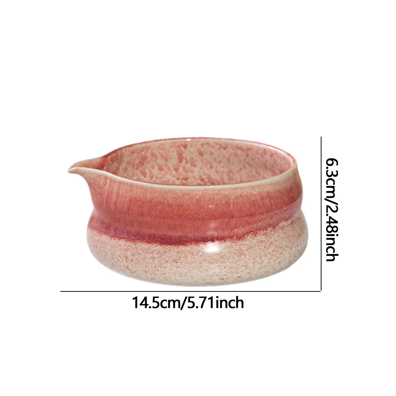 Japanese Ceramic Matcha Bowl Traditional Porcelain Tea Bowl for Dining Room