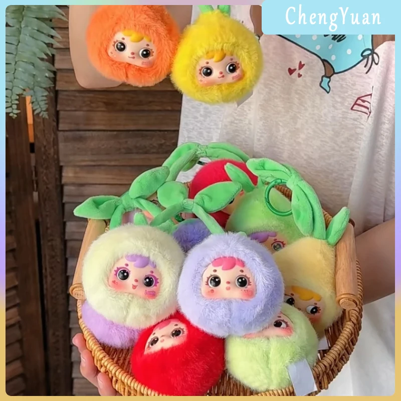 Caja ciega de la serie Samuel Fruits Lucky Come, colección de muñecos bonitos, adorno de escritorio, tendencia de moda, regalo sorpresa para niña