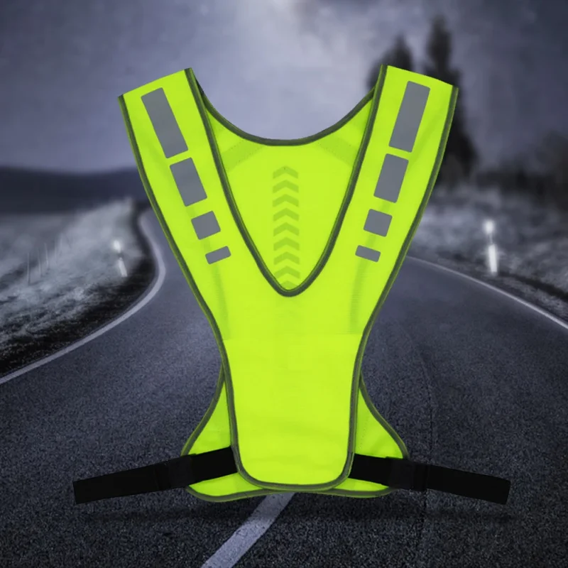 AliExpress Outdoor Sports Supplies Reflective Elastic Vest Night Running Cycling Reflective-Cloth Adjustable
