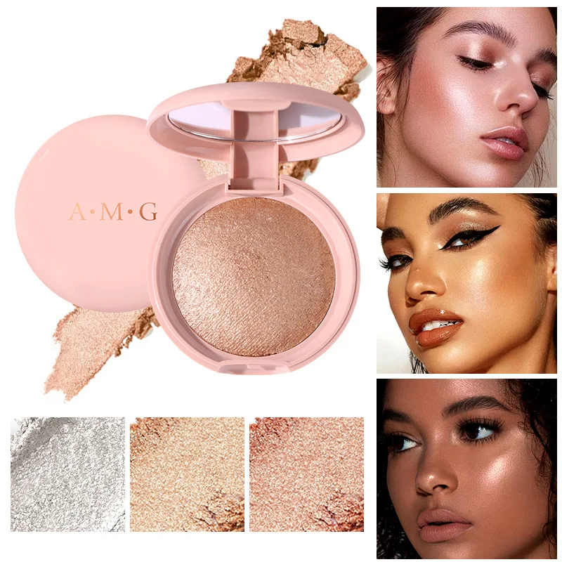 

Highlighter Powder: Waterproof, Natural Glowing, Long-Lasting - Enhance Your Features