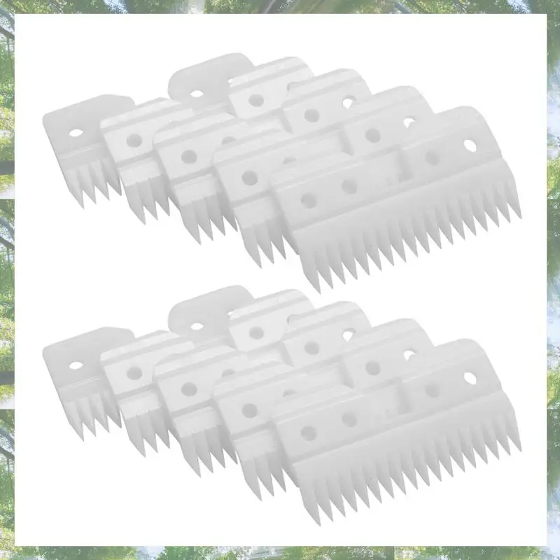 Premium-10Pcs/Lot Replaceable 18 Teeth Pet Clipper Cutting Blade For Oster A5 Series