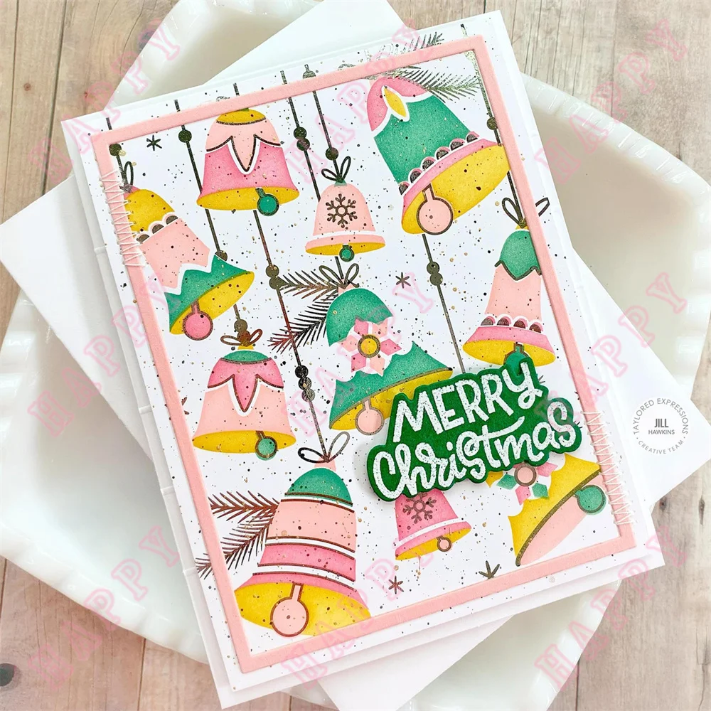 Deck the Halls Strings And Things Clear Stamps Scrapbook Diary Decoration Paper Craft Embossing Template DIY Greet Card Handmade