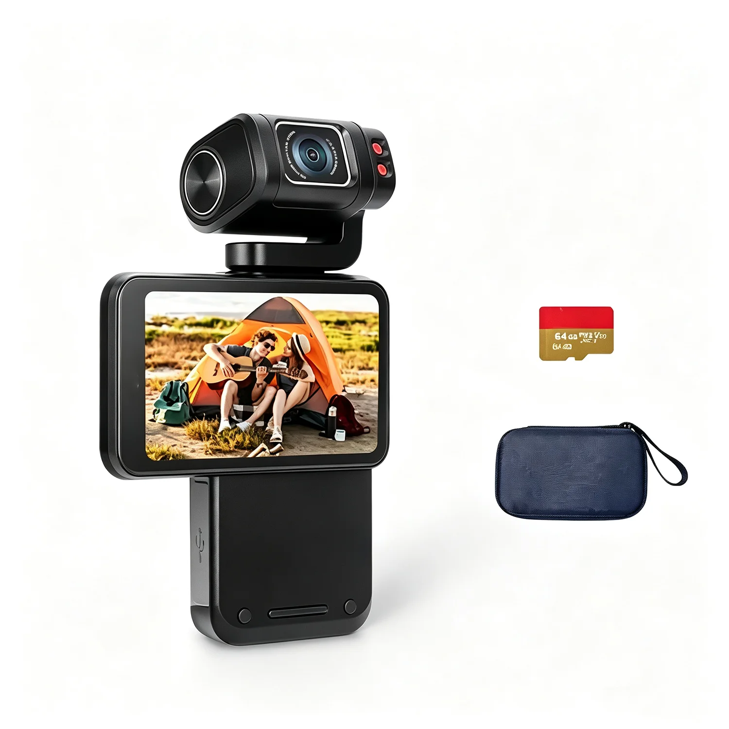 Outdoor 5K Camcorder Digital Video Camera 5K 30FPS 4K 60FPS Filmadora Camara Ordro Pocket Cam for YouTube Vlog Videos