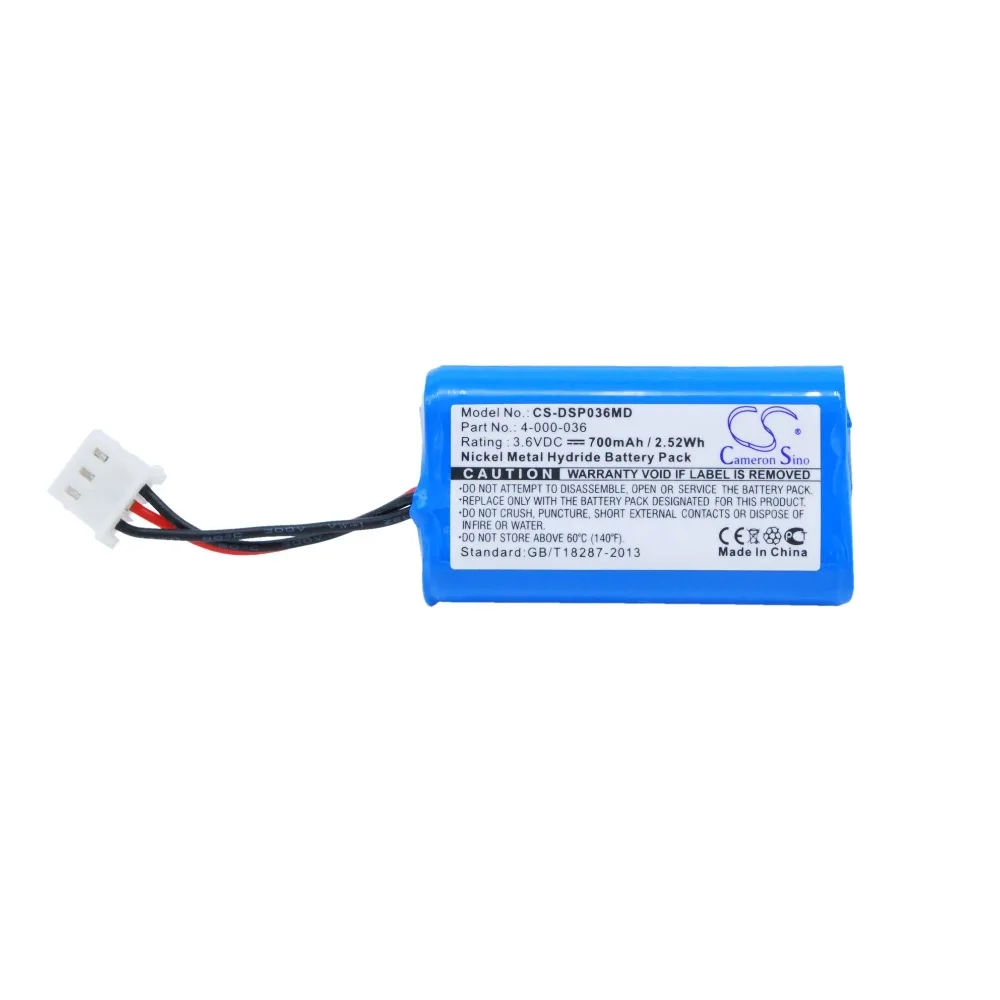 

Replacement Battery for Drummond Scientific Portable Pipet-Aid PK, Portable Pipet-Aid XL,Portable Pipet-Aid XP2 4-000-036 3.6V/