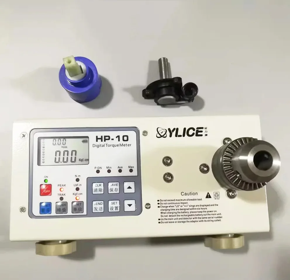 Motor Torque Tester 0.05-20N.m, Shaft Torque Meter with ±0.5% Accuracy for Small Motor/Brushless DC/Toy/Bottle Cap/Lamp Head