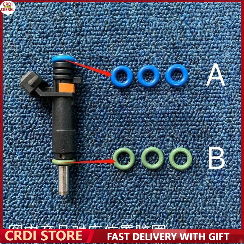 

8pcs for Jingcheng Yinglang Oubao Yate 1.6 1.8 2.0 Fuel Injector Rubber Ring