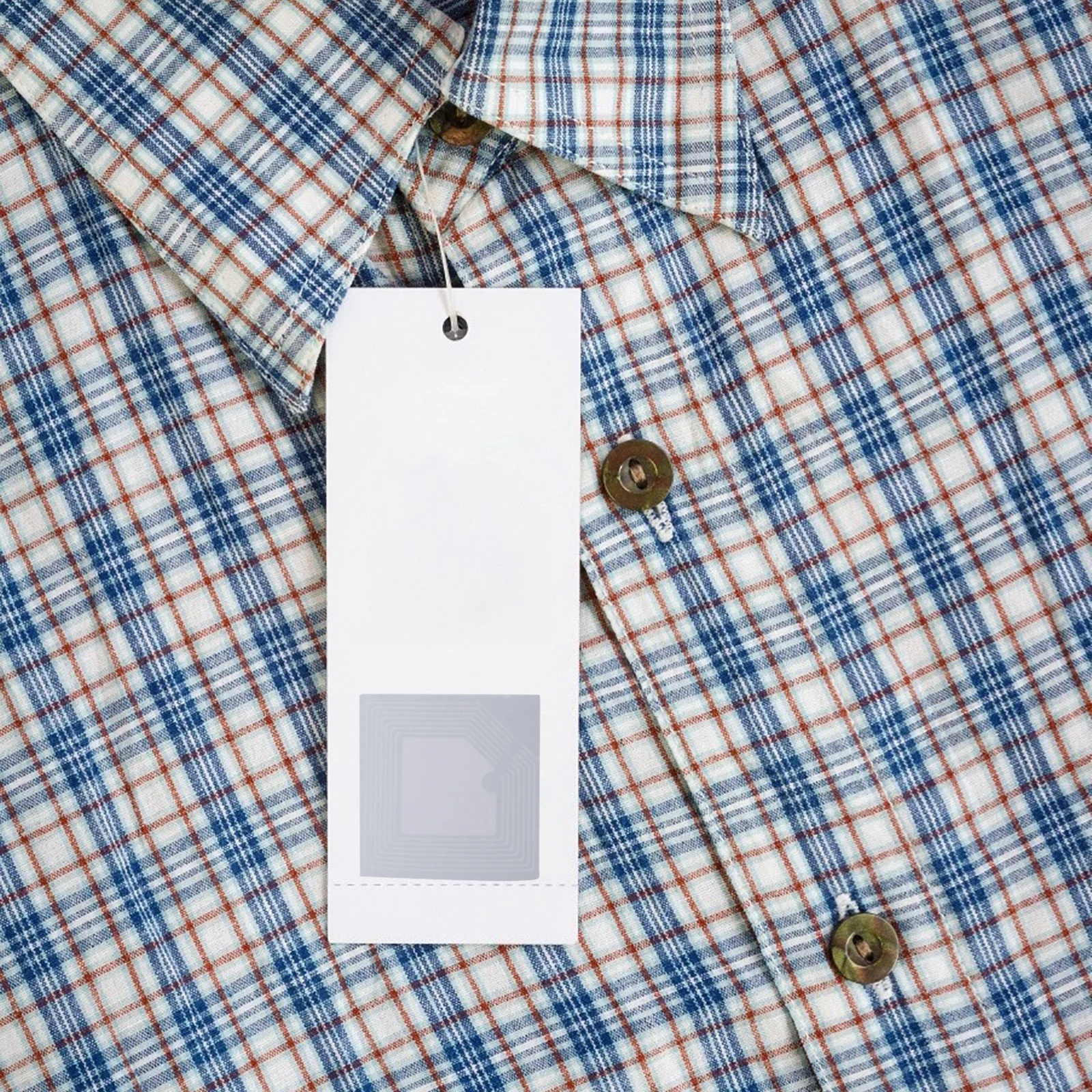 

100Pcs Goods Square Frequency -Theft Labels Supermarket Use Security Tags Goods Square -Theft Labels