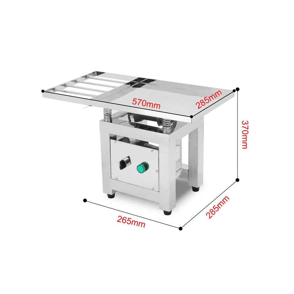 Small Table Top Separately Chocolate Vibrating Table in High Power