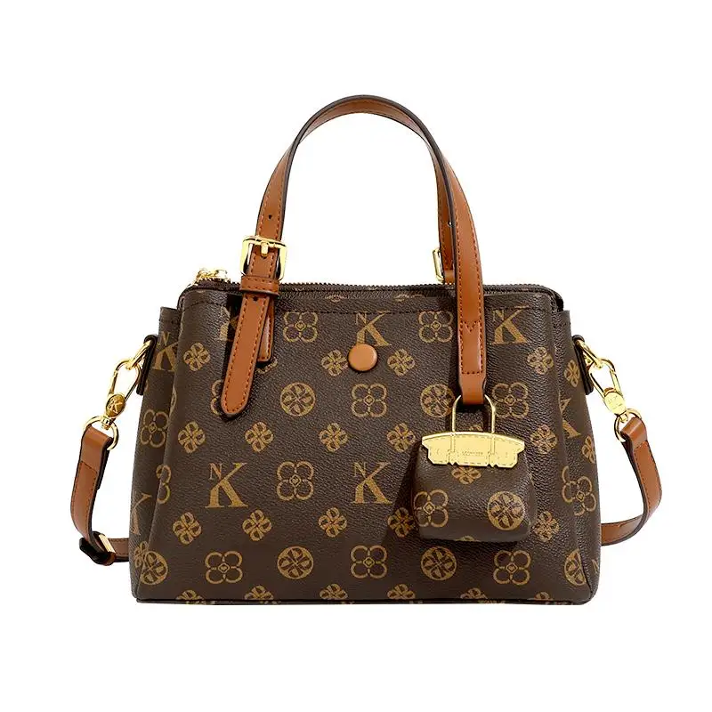 

Hong Kong Genuine Leather Tote Bag Women's 2025 New Faion Commute Large Capaci Single oulder Slant Cross Handbag
