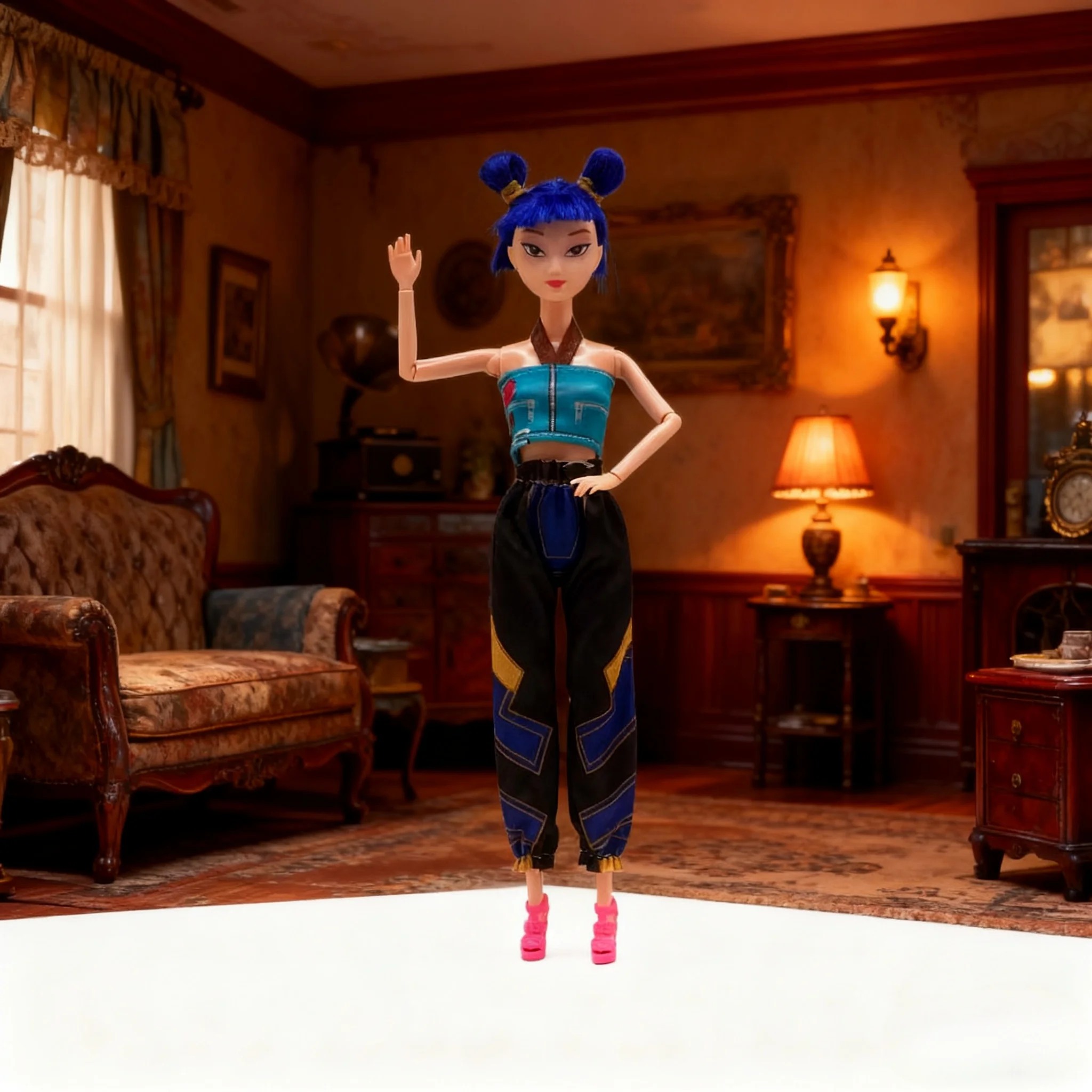 Kpop الشيطان هنتر عمل دمية جديدة K-POP الشيطان القاتل دمية من الفينيل رومي ميلا زوي هدية عيد ميلاد للأطفال سطح المكتب لعبة الديكور