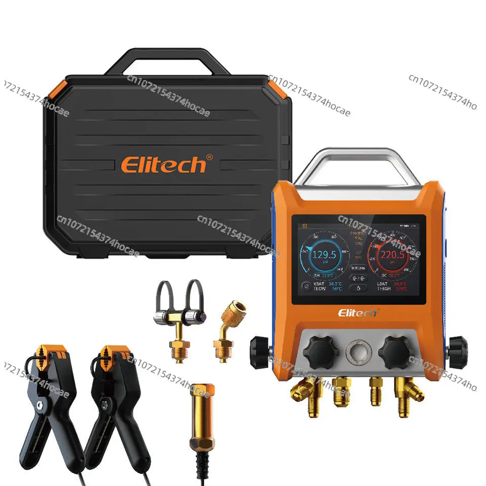 

Digital refrigeration vacuum pressure leakage temperature tester digital manifold pressure gauge