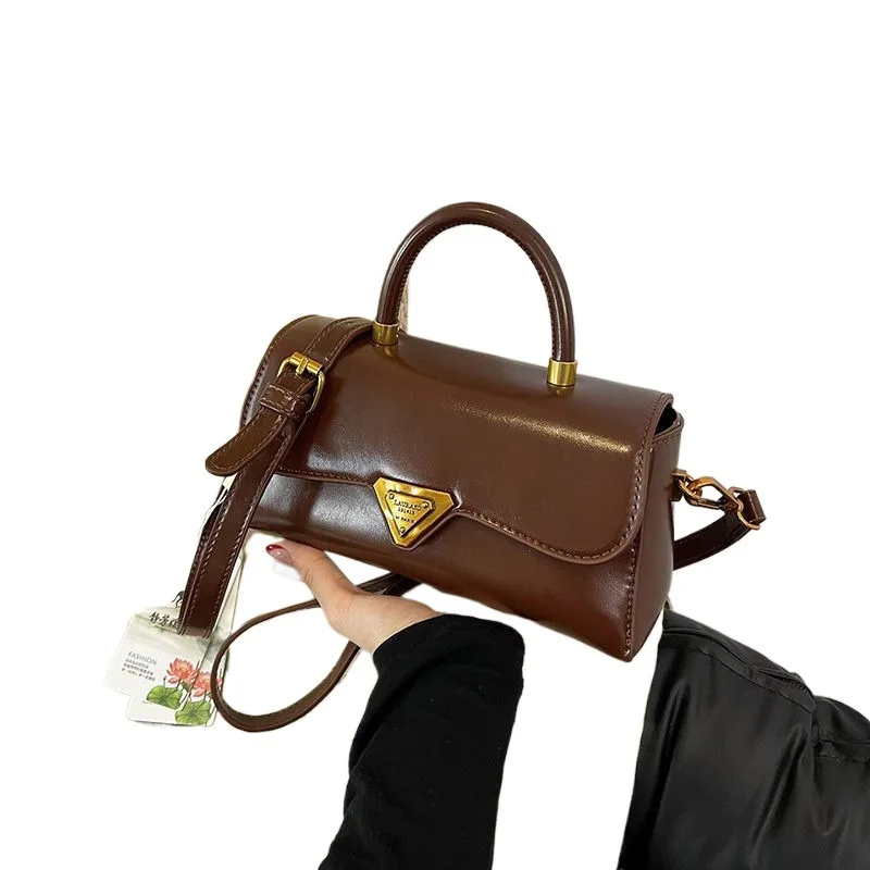 حقيبة تحت الإبط لعام 2025، محفظة كروس كاجوال للنساء، حقيبة مدمجة بمقبض علوي، حقيبة بسيطة من النهار إلى الليل، حبال مزخرفة #5