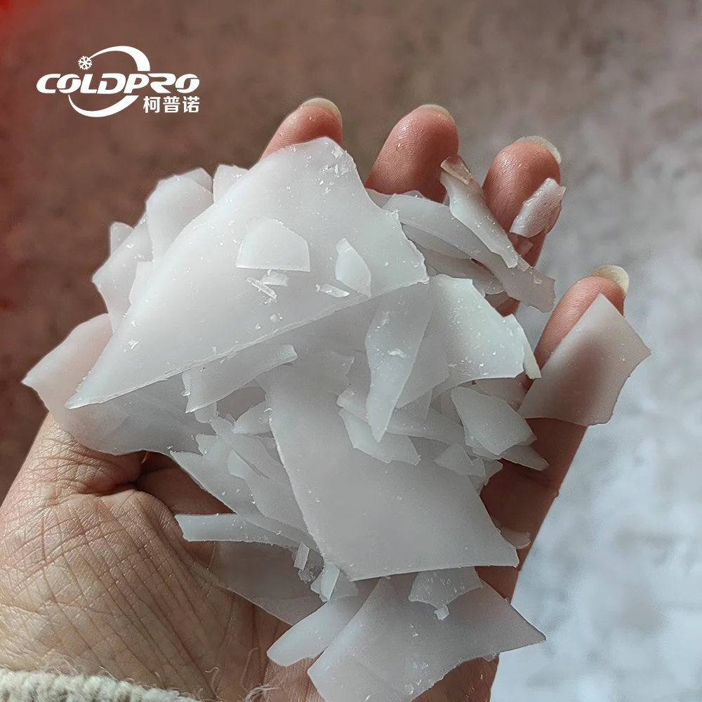 Coldpro Industrial Mini Flake Ice Machine With 300kg/24h Capacity Stainless Steel Construction Engine Pump Motor For Seafood Use