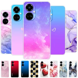 For Tecno Camon 19 Case Marble Candy Transparent Phone Case For Tecno Camon 19 Neo Silicone Back Cover For Tecno Camon 19 Pro