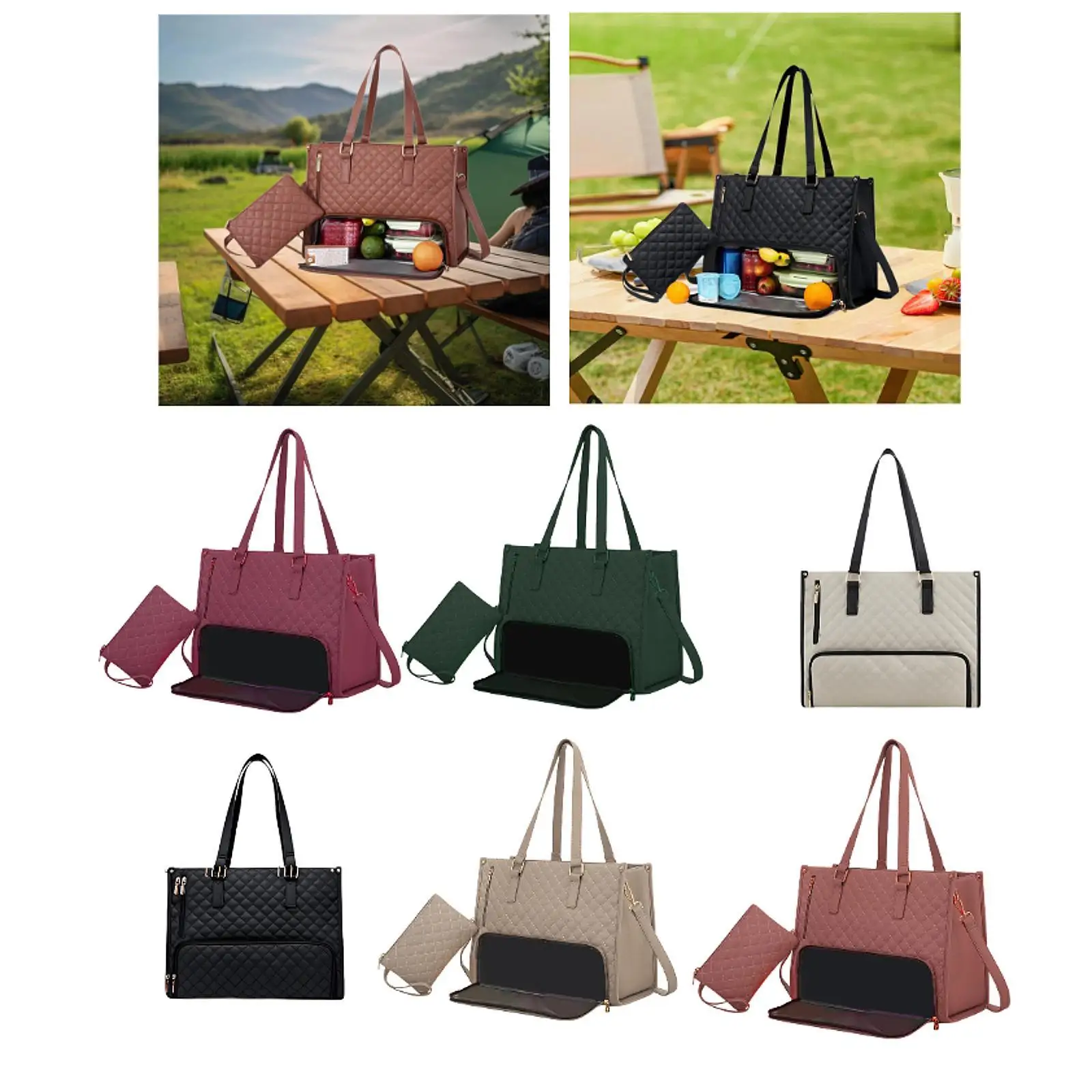 Dames lunchtas Computer schouderhandtas voor zakenreizen