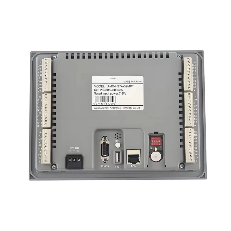 ASAMOTION PLC HMI  All IN one AMX hs7a 32mrt HSE HS7 HS7A Supports all instructions of 200 PLC