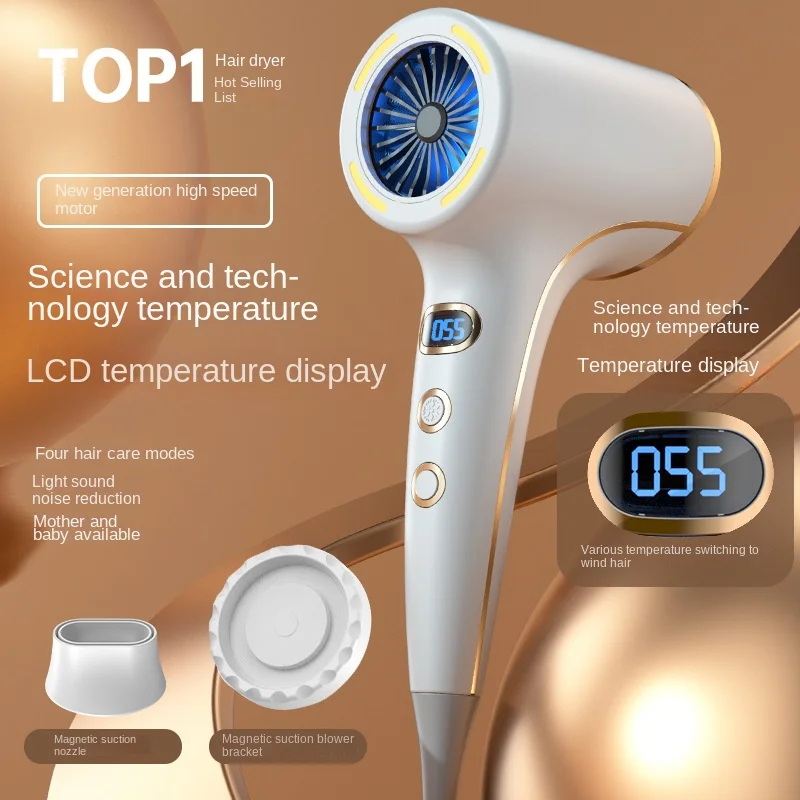 

Hair dryer constant temperature hair care, household cold and hot circulating air negative ion استشوار фен для волос secador