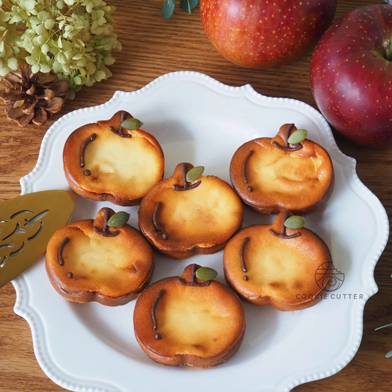 Carbon Steel Cavity Acorn Muffin Baking Pan Non-stick Apple Slice Cakelet Pound Cake Mould For Oven Cookies Chocolate Madeleine