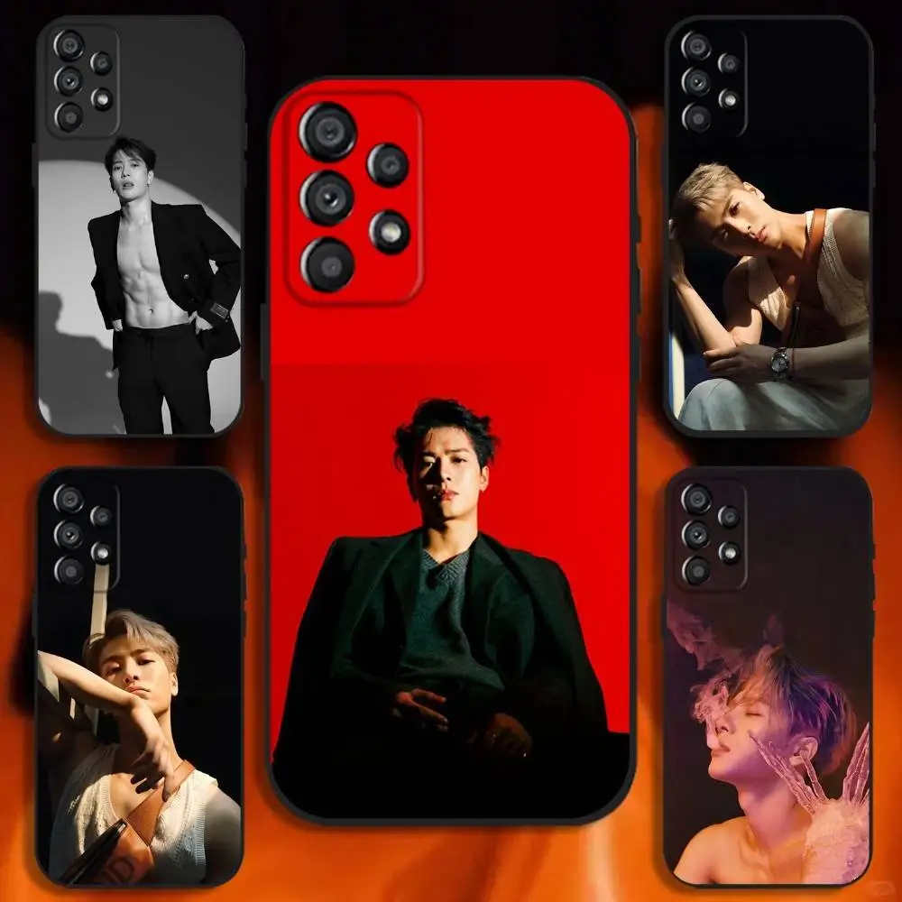 

J-Jackson Wang Singer Phone Case For Samsung Galaxy A20,A21s,A22,A31,A32,A52,A53,A72,73,A80 Soft Black Cover