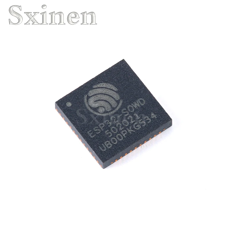 ESP32-S0WD QFN-48 Wi-Fi + BLE ثنائي الوضع 32 بت كور منفرد MCU رقاقة