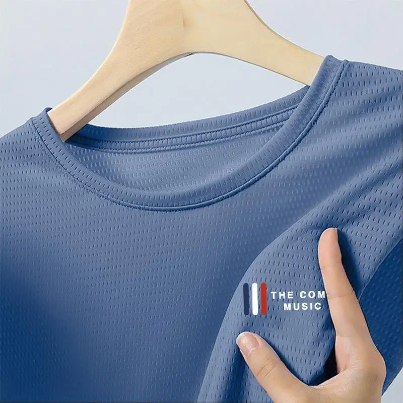 Oversized Relaxed Running Tee Loose Cut Breathable Material Daily Morning Run Gym Fitness Comfortable Sports Short Top