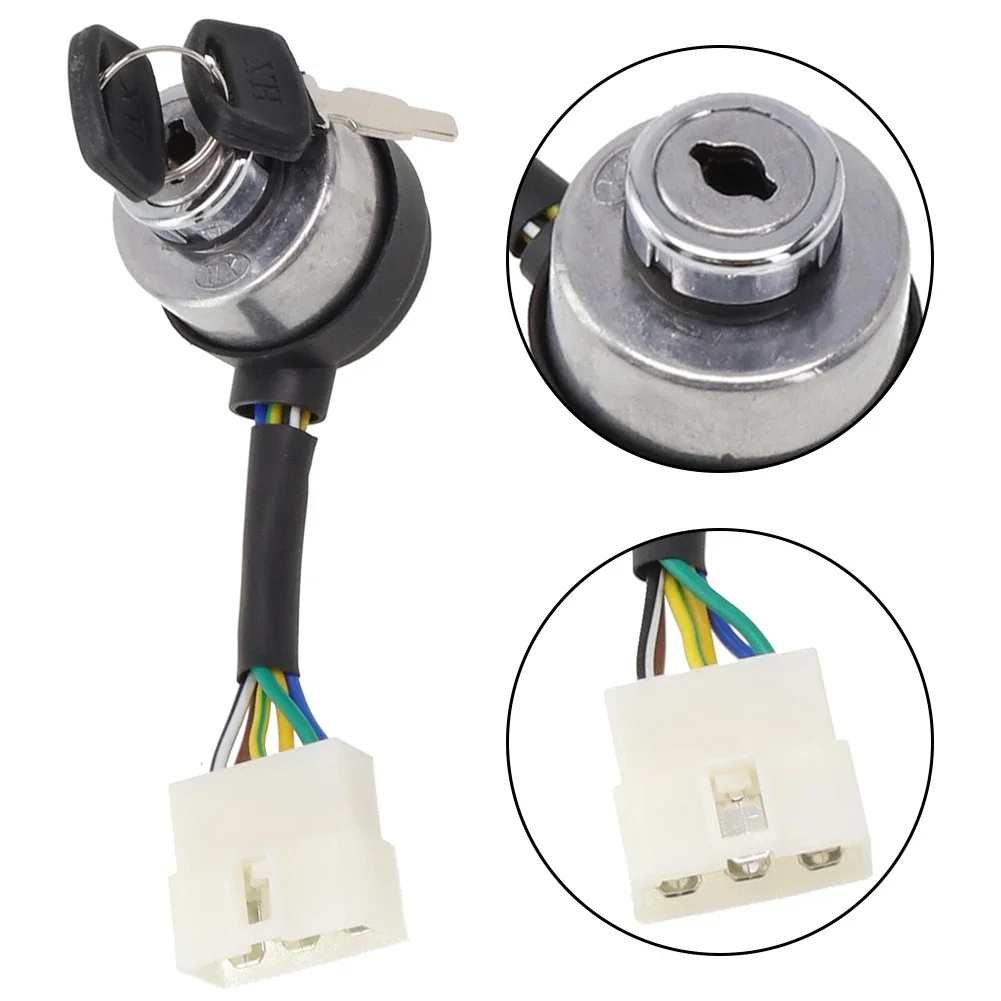 Perfect Replacement Part for Your Damaged Gas Generator Ignition Key Switch Get Your Generator Running Smoothly