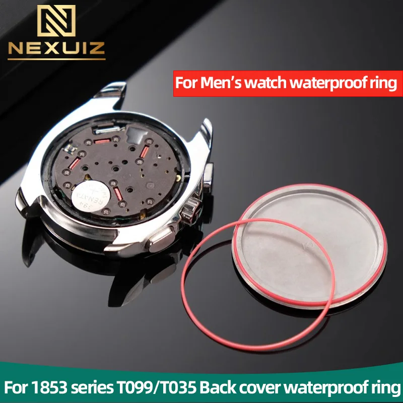 

For Tissot 1853 T099 T035 T41series Rear Cover Waterproof Ring Silicone Washer With Men's Special Aealing Ring Accessories